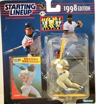 Starting Lineup MLB &quot;SAMMY SOSA&quot; HOMERUN RUN HISTORY COMEMMORATIVE 1998 - £2.57 GBP