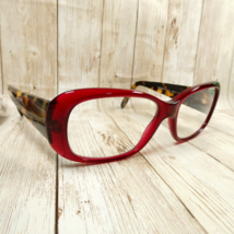 Vogue Transparent Red Eyeglasses FRAMES ONLY - VO2606-S 194711 55-15-135 - $27.20