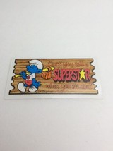 1982 Topps Peyo SMURF Super Cards 8 cant you tell A Superstar When You See One - £8.13 GBP