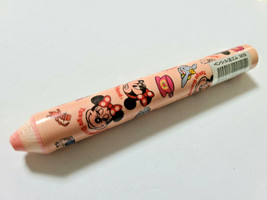 Tokyo Disneyland Mickey Mouse Eraser Pencil Type Old Retro Pink - £13.84 GBP