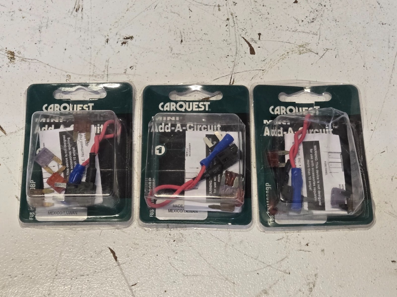3 Quantity of Carquest Mini Add-A-Circuits FHM200BP | 76910621935 (3 Qua... - $28.49
