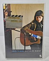 Burn to Shine Volume 5 Seattle WA 2007 DVD Eddie Vedder Ben Gibbard - $7.99