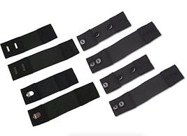 Self-Adjusting Pregnancy Elastic Waist Extension (Set of 8) - Button and Hook - £13.53 GBP