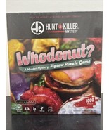 Hunt A Killer Whodonut Murder Mystery Jigsaw Puzzle - Murder Mystery Puz... - $355.24 MXN