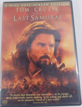 the last samurai DVD full screen rated R good - £4.65 GBP
