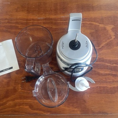 Cuisinart Mini‑Prep Plus 4‑Cup Food Processor CGC‑4PC5 with Manual Teste... - $24.74