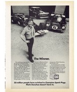 70&#39;s Champion Spark Plugs Print Ad Automobile 8.5&quot; x 11&quot; - £15.18 GBP