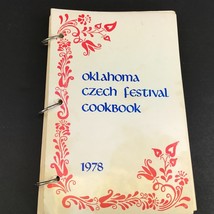 1978 Czech Festival of YUKON OKLAHOMA Community Recipes Cookbook Vintage - $33.81 CAD