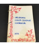1978 Czech Festival of YUKON OKLAHOMA Community Recipes Cookbook Vintage - $33.59 CAD