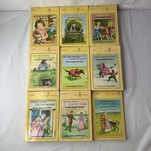 1971 Little House On Prairie By Laura Ingalls Wilder Complete Set of 9 Vintage - £33.52 GBP