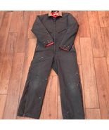 Walls Blizzard Pruf Coveralls one piece men&#39;s navy blue distressed destr... - $48.80 CAD