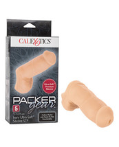 Packer Gear 5&quot; Ultra Soft Silicone Stp - Ivory - $30.46