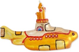 Beatles - Yellow Submarine GLASS Ornament by Kat &amp; Annie - $454.56 MXN