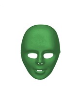 Forum Novelties Adult Green Face Mask - £24.32 GBP