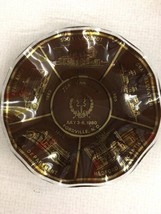 Fordville ND 75th anniversary 1980 ashtray plate Soo Line Depot Fire Dept  - $34.21 CAD