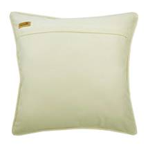 Grey 16&quot;x16&quot; Pillow Cover, Leather &amp; Suede, Geometric, Transfixed - £29.46 GBP+