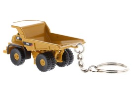CAT Caterpillar 770 Off-Highway Truck Keychain Yellow Diecast Model by D... - $31.49