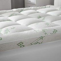The Bamboo Mattress Topper Comes In A King Size With An 8-21&quot; Deep Pocket - £79.12 GBP