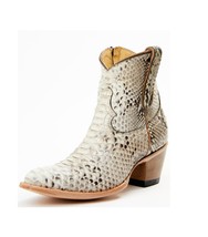 Idyllwind Women&#39;s Badass Exotic Python Fashion Medium Toe Booties - £183.46 GBP