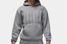Men&#39;s JORDAN BROOKLYN 84 OLYMPIC FLEECE PULLOVER HOODIE Size Large Gray - $85.00