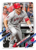 2021 Topps #ASG1 Mike Trout Angels ⚾ - £0.71 GBP