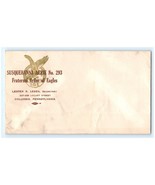Envelope Susquehanna Aeri No 293 Fraternal Order Of Eagles - $7.35