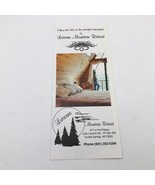 Lucerne Mountain Retreat Brochure Eureka Springs Arkansas 1990&#39;s - $129.72 MXN