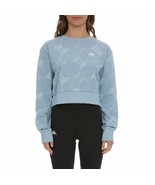 Kappa Authentic Tadci Blue Logo Cropped Sweatshirt S - NWT  - $54.69 CAD