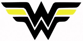 Thin Yellow line Wonder Woman Decal For Car Truck Sticker Vinyl Dispatch Police - £4.67 GBP