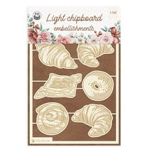 P13 Die-Cut Chipboard Embellishments 4&quot;X6&quot; 7/Pkg- 03 P13COF46 - $20.79