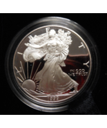 1999-P Proof Silver American Eagle 1 oz coin w/ box &amp; COA - $85.00