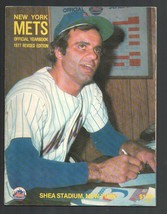 New York Mets Baseball Team Yearbook-MLB 1977-Revised edition-Shea Stadi... - £59.37 GBP