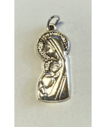 Blessed Mother with Child  1&quot; Devotional Charm, New #MD-85 - $18.08 MXN