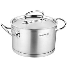 Korkmaz Proline Professional Series 2 Liter Stainless Steel Casserole with Lid i - $132.49