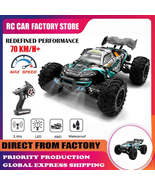 1:16 70KM/H 4WD RC Car With Led Lights 2.4G Radio High Speed Brushless M... - $148.69 CAD+
