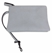 New STREET LEVEL White Leather CLUTCH PURSE Card Case Wristlet NWOT ! - $11.57