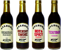 Allegro Original, Hickory Smoke, Teriyaki and Hot &amp; Spicy Marinade, Vari... - £35.44 GBP