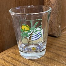 Puerto Rico Fun In the Sun Palm Tree Beach Shot Glass MRJ Distributors - $9.85
