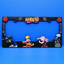 Naruto Shippuden Custom License Plate Frame Car Anime Figure Manga Sasuk... - £39.61 GBP