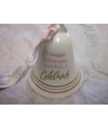Hallmark &quot;I Fought, I Overcame, &amp; Now I Celebrate Cancer Bell&quot; 2022 NEW ... - $287.30 MXN