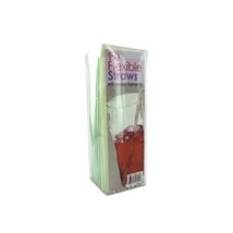 150 Flexible 7.5&#39;&#39; Flex Straws with Dispenser Box - £4.81 GBP