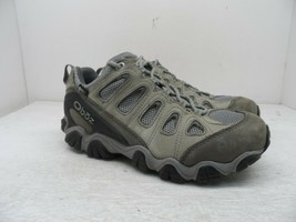 Oboz Women&#39;s Sawtooth Low BDry Hiking Shoe Frost Gray/Sage Size 8.5W - £33.87 GBP