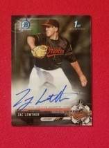 2017 Bowman Draft Chrome Zac Lowther Auto 1ST Bowman #CDA-ZL Free Shipping - £3.88 GBP