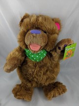 Alpha Buddy Bear Plush Hand Puppet 14 Inch Pearson Scott Foresman Stuffe... - $12.95