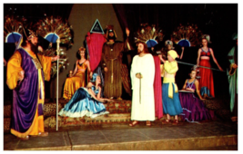 Black Hills Passion Play in outdoor Amphitheater Florida Postcard Posted 1959 - £7.06 GBP
