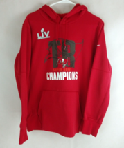 NFL Tampa Bay Buccaneers Super Bowl LIV Champions Red Unisex Hoodie Size... - £15.24 GBP