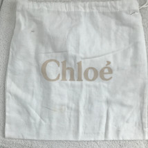 Chloe Dustbag Drawstring White Square 14 in x 14 in Drawstring Storage T... - £22.19 GBP