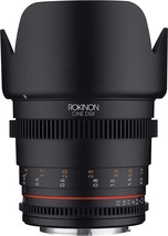 Rokinon 50Mm T1.5 High Speed Full Frame Cine Dsx Lens For Canon Ef. - £442.16 GBP