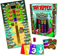 Tiki Topple The Tactical Board Game of Totem Domination! Be the Tiki Mas... - £19.25 GBP