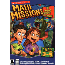 XSD-216061 Math Missions: The Amazing Arcade Adventure with Math Card Game (G... - £9.56 GBP